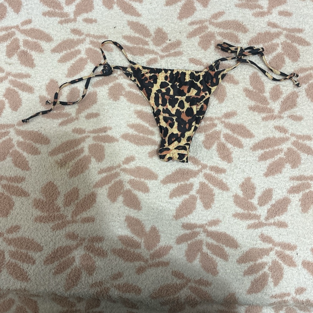 Leopard Print Bikini Bottom